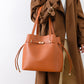 Simple Solid Color Versatile Fashion Large Bags