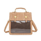 Two-dimensional Transparent Snack Volume Pain Female Three Backpacks