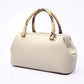 Women's First Layer Leather Hand Holding Pillow Boston Handbags