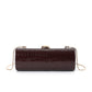 Women's Retro Crocodile Pattern Leather Box Dinner Evening Bags