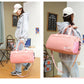 Women's & Men's & Fitness Cylinder Lightweight Short Business Travel Bags