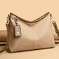 Women's Pattern Fashionable Sewing Line Genuine Kangaroo Crossbody Bags