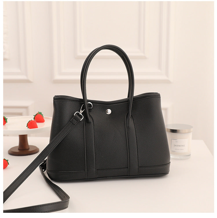 Women's Fashion Commuter Large Capacity Texture Portable Crossbody Bags