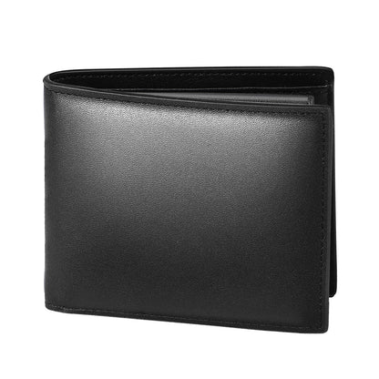 Men's Solid Color Swiping Portable Simple Men's Wallets