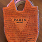 Round Goddess Underarm Handmade Straw Bearded Armpit Bags