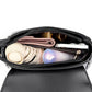 Women's Large Capacity Simple Soft Leather To Shoulder Bags