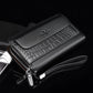 Men's Leather Clutch Large Capacity Multiple Slots Men's Wallets