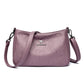 Women's Embossed Classy Mom Simple Portable Grandma Shoulder Bags