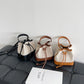 Creative Simple Fashion Canvas Stitching Portable Shoulder Bags