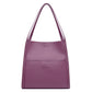 Women's Quality Simple Solid Color Shopping Sense Shoulder Bags