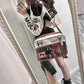 Graduation Cartoon Large Capacity Leisure Style Crossbody Bags