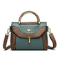 Women's Beautiful Classy Woven Contrast Color Shoulder Bags