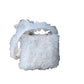 Women's French Style Cake Lace Pleated Layer Yarn Solid Color Crossbody Bags