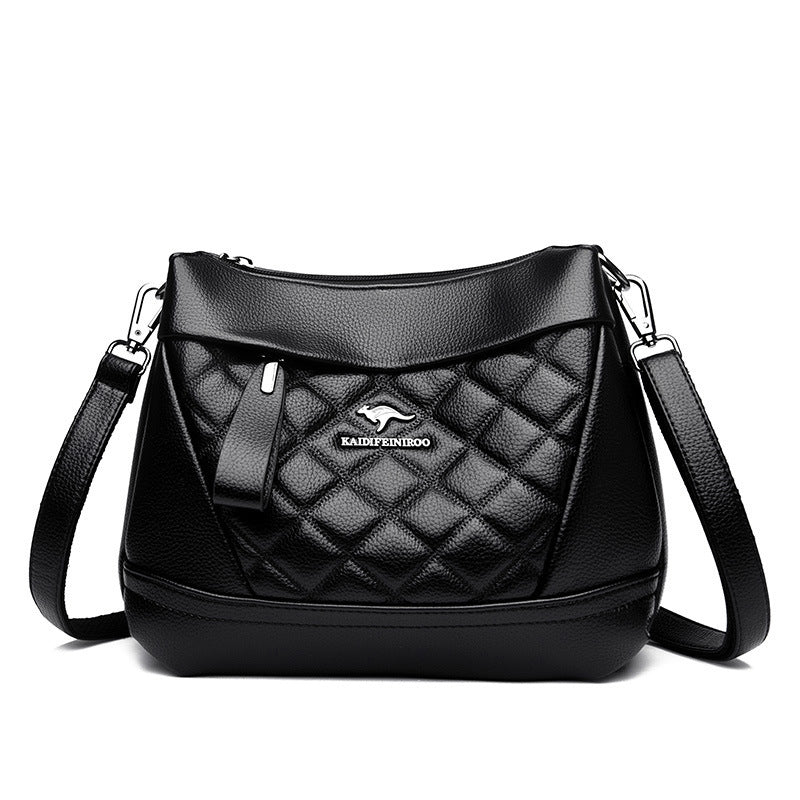 Women's Attractive Female Lady Embroidery Line Shoulder Bags