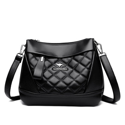 Women's Attractive Female Lady Embroidery Line Shoulder Bags