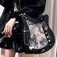 Bass Cartoon Laser Writing Sweet Cool Crossbody Bags