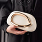 Round Box Dinner Vintage Gold Clutch Evening Bags