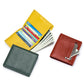 Genuine Leather Short First Layer Cowhide Simple Female Ladies Wallets