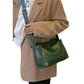 Women's Retro Large Capacity Genuine Leather French Shoulder Bags