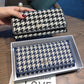 Women's Long Genuine Leather Canvas Large Capacity Ladies Wallets