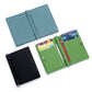 Women's & Men's Cowhide Trendy Folding Clip Document Design Card Holder