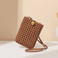 Slouchy Vertical Fashion Hand-woven Retro Simple Phone Bags