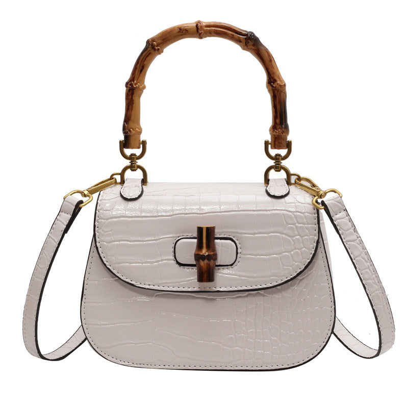 Women's Bamboo Retro One Saddle Advanced Texture Bags