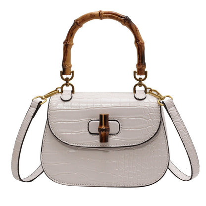 Women's Bamboo Retro One Saddle Advanced Texture Bags