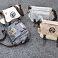 One Piece Male Tuition Green Cartoon Men's Messenger Bags