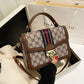 Women's Fashion Retro Printed Western Style Broadband Small Square Bags