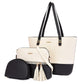 Women's Beautiful Innovative Slouchy Elegant Three-piece Shoulder Bags