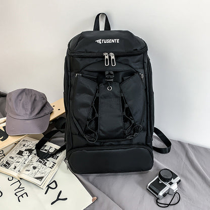 Men's Large Capacity Independent Shoe Warehouse Basketball Backpacks