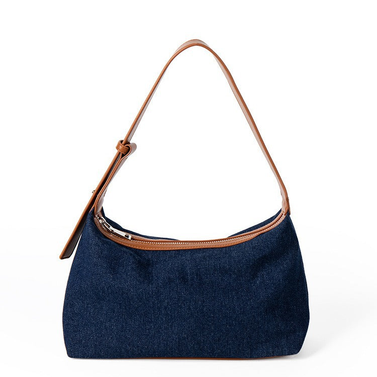 Summer Denim Design Retro Commuter High-grade Shoulder Bags