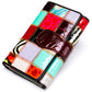 Women's Real Leather Stitching Personalized Minority Long Ladies Wallets