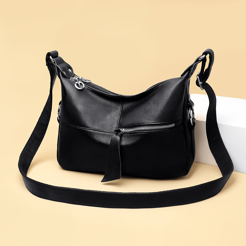 Women's Female Mother Dumpling Lychee Pattern Large Crossbody Bags