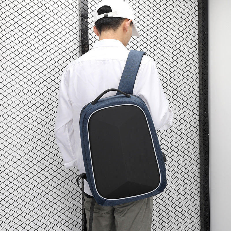Men's Business Waterproof Computer Hard Shell Fashion Backpacks