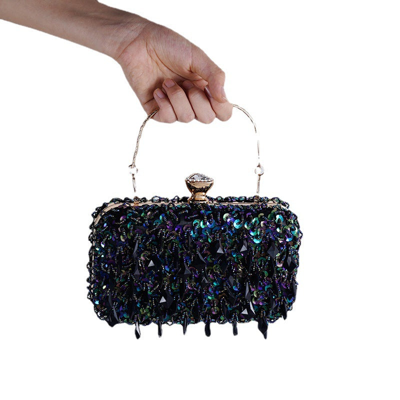 Women's Embroidered Beaded Sequined For Fashion Banquet Evening Bags