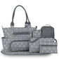 Mummy Large Capacity Mom Maternal Striped Bags
