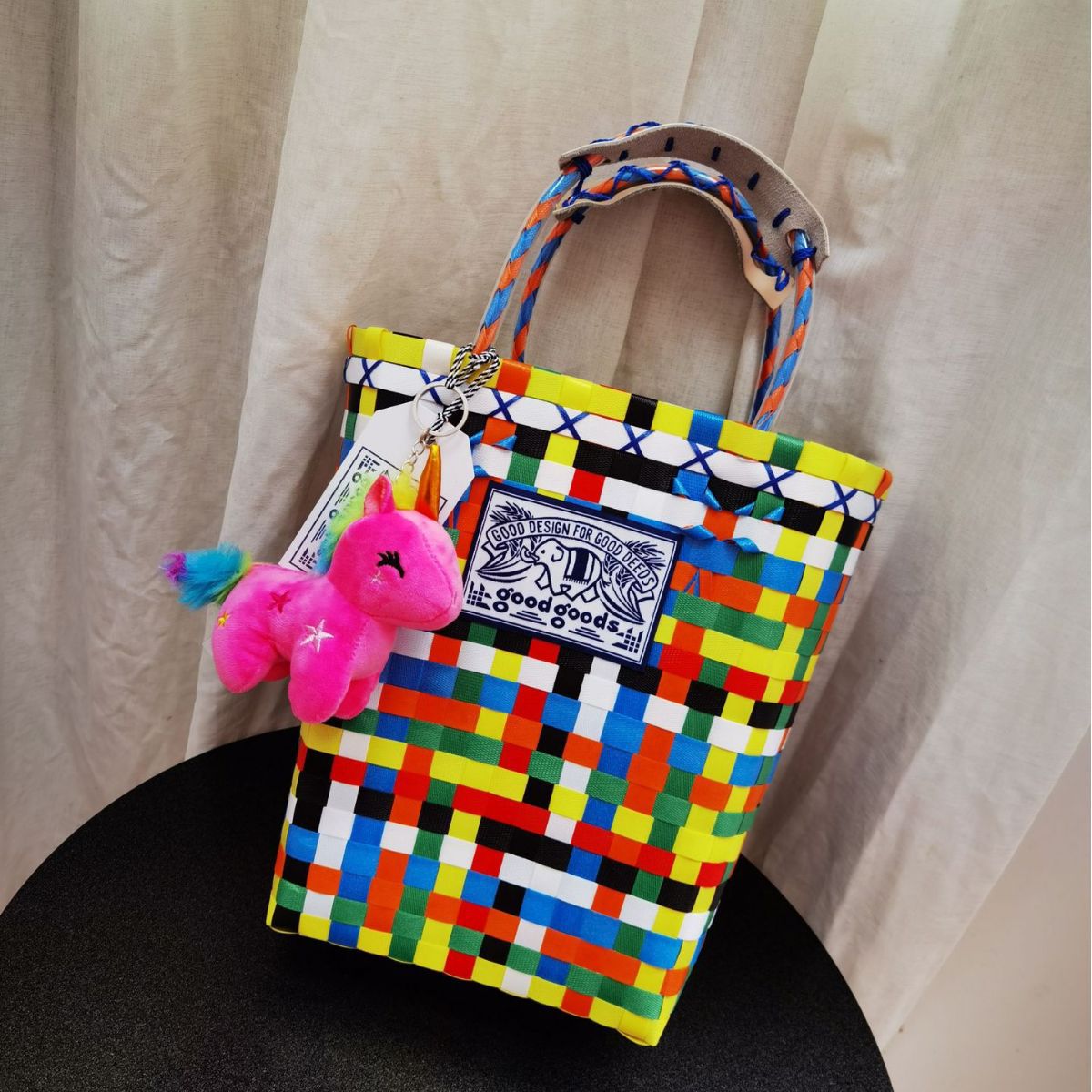Women's Basket Thai Holiday Fashion Hand-woven Camouflage Bags