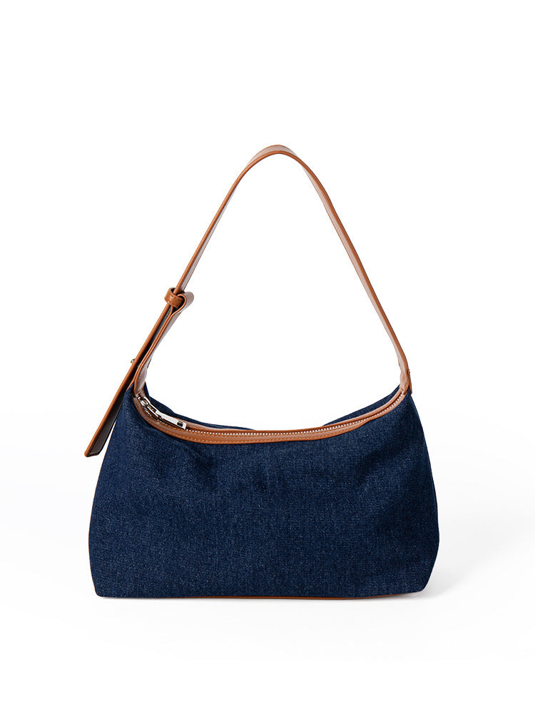 Summer Denim Design Retro Commuter High-grade Shoulder Bags