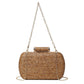 Women's Dinner Winter Straw Fashion Hand-woven Clutch Evening Bags