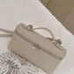 Version Lunch Box Cattlehide Leather Fashion Crossbody Bags