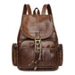 Women's Vintage Fashion Trendy Hook Large Capacity Backpacks