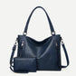 Women's Glamorous Elegant Soft Leather Big Handbags