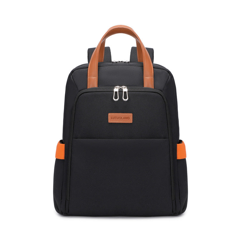 Large Capacity Female Lightweight Fashion Solid Color Backpacks