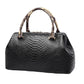 Women's First Layer Leather Hand Holding Pillow Boston Handbags
