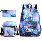 Pencil Three-piece Canvas Large Capacity Leisure Shoulder Bags