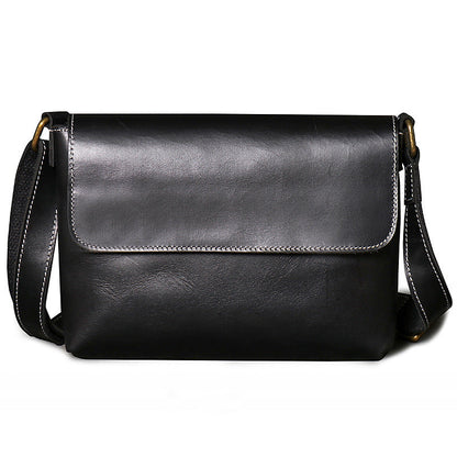 Women's & Men's Source Retro Simple Leather Crazy Horse Large Bags