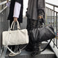 Pattern Portable Large Capacity Short Business Bags