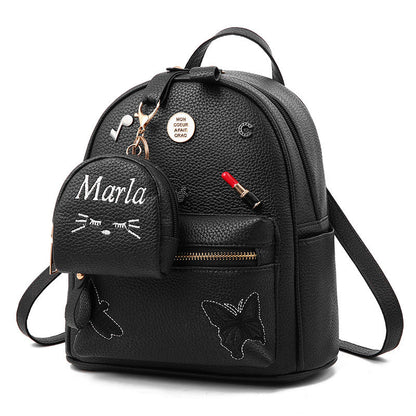 Women's Fashionable Shaping Korean Dignified Straight Backpacks